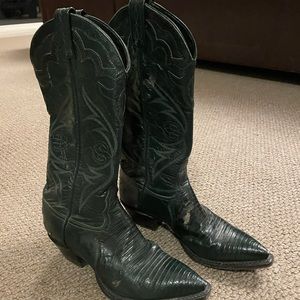 Tony Lama cowboy boots circa 1999. Bought at Boogies Diner Aspen Colorado